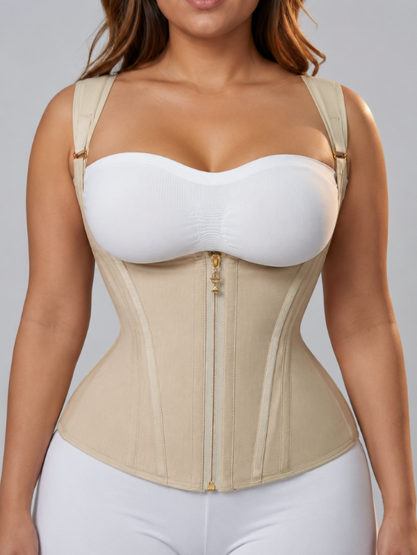 Cinta Modeladora Colete c/ Ziper