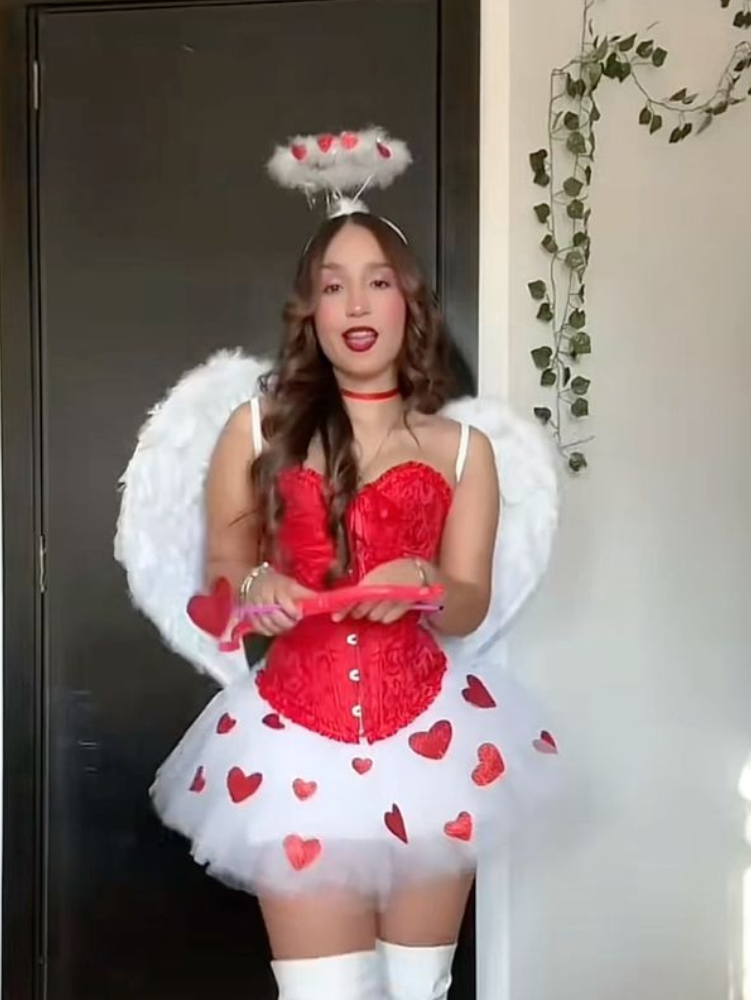 Conjunto: Espartilho Lingerie Cupido