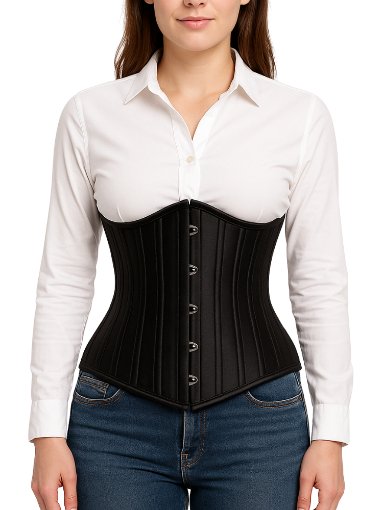 Espartilho Underbust Premium com Barbatanas de Aço