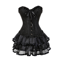 Espartilho Lingerie com Saia
