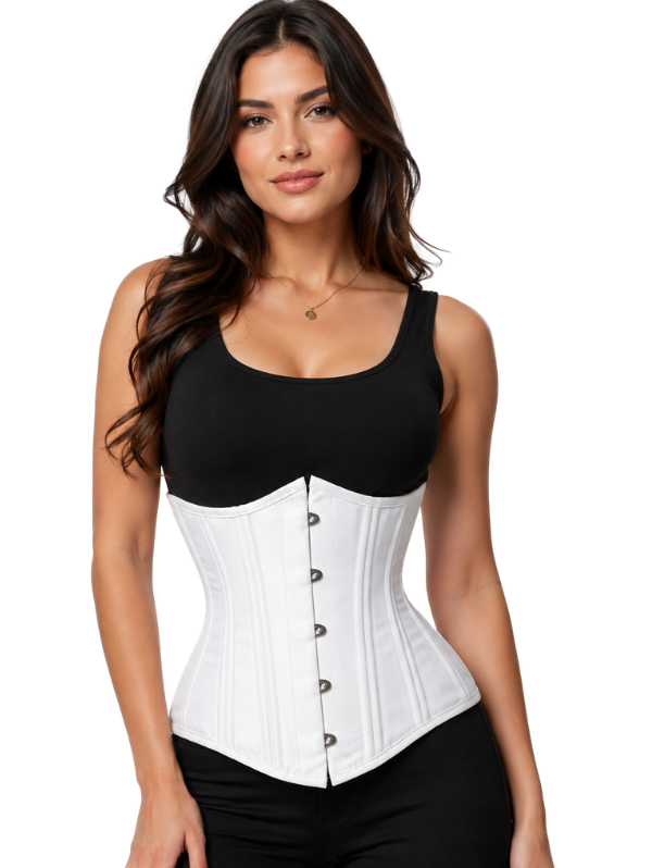 Espartilho Underbust Premium com Barbatanas dupla de Aço
