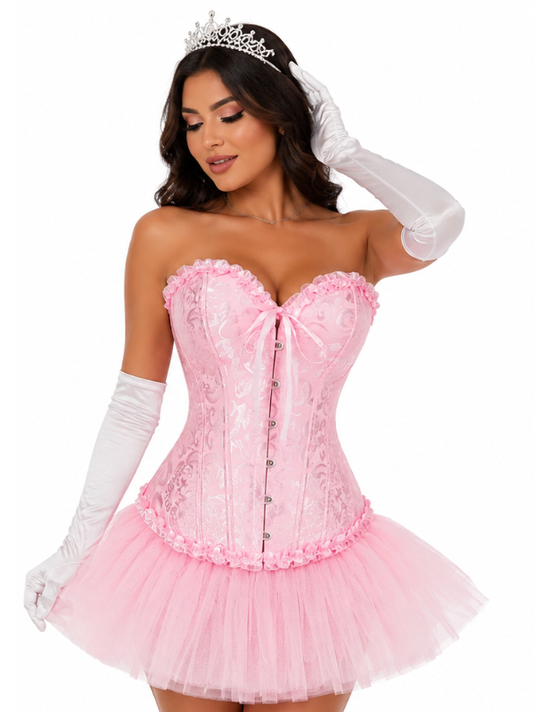 Conjunto: Espartilho Lingerie Aurora