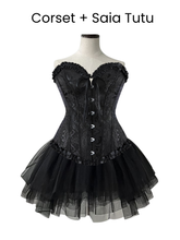 Espartilho Lingerie c/ saia tutu