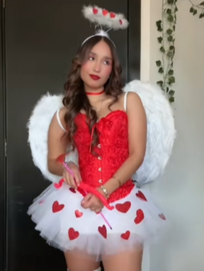 Conjunto: Espartilho Lingerie Cupido