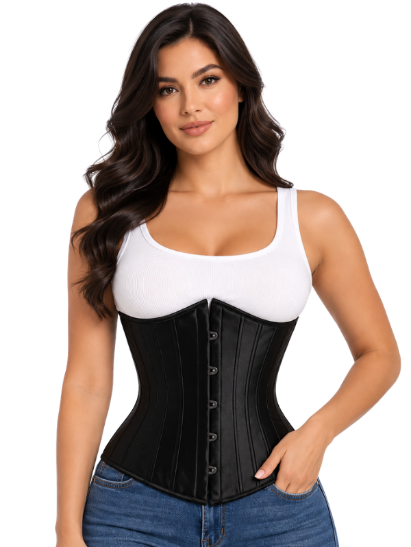 Espartilho Underbust Premium com Barbatanas de Aço