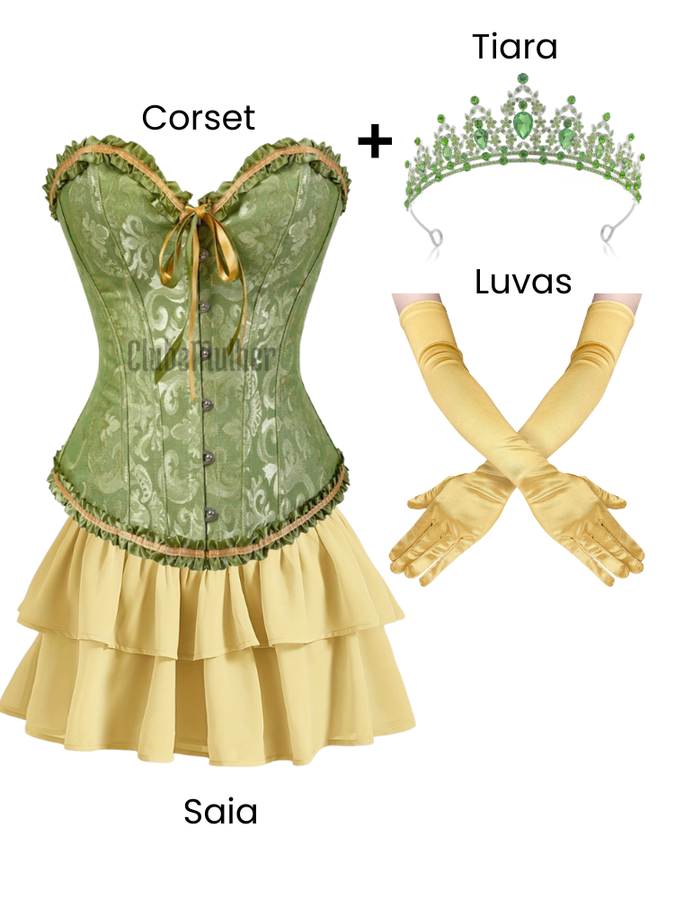 Conjunto: Espartilho Lingerie Tiana