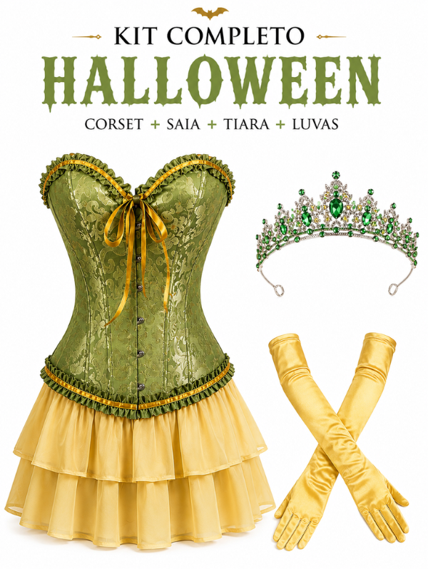 Conjunto: Espartilho Lingerie Tiana