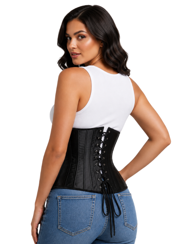 Espartilho Underbust Premium com Barbatanas de Aço
