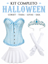 Conjunto: Espartilho Elegance Cinderela