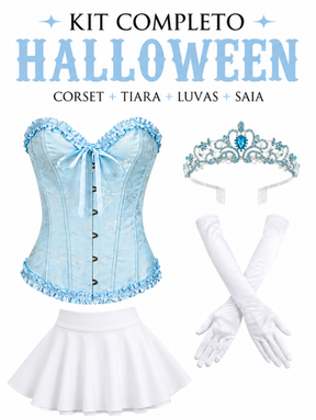 Conjunto: Espartilho Elegance Cinderela