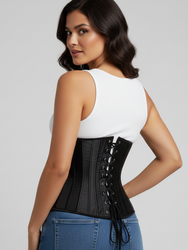 Espartilho Underbust Premium com Barbatanas de Aço