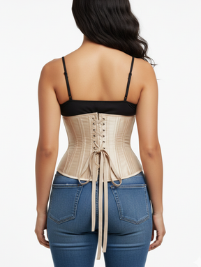 Espartilho Premium com Ancas Barbatanas de Aço