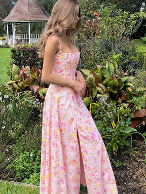 Vestido Corset floral V