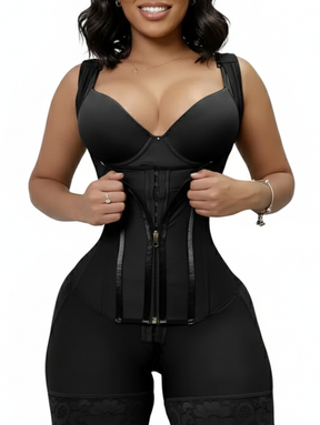 Macacão c/ Cinta Modeladora Alta Compressão