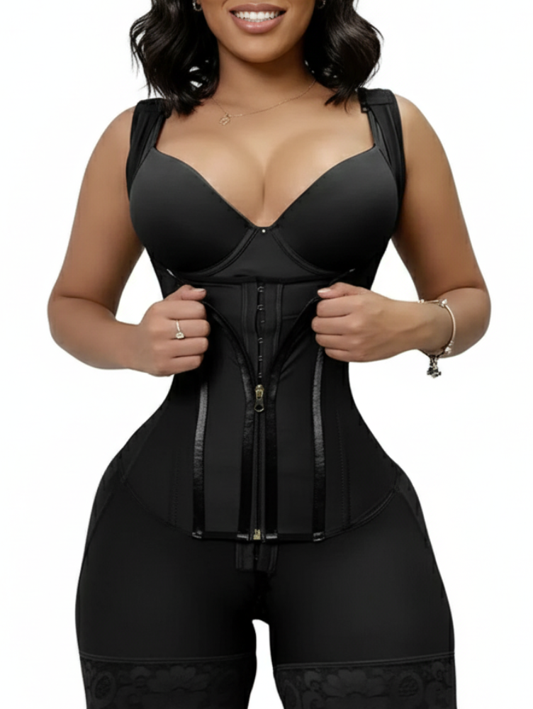 Macacão c/ Cinta Modeladora Alta Compressão