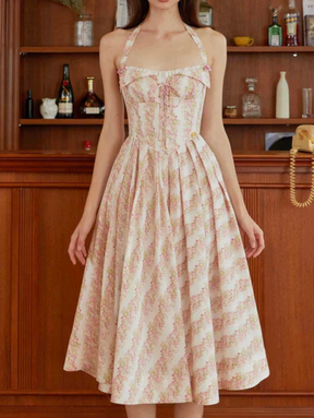 Vestido Corset Rosa Toscana