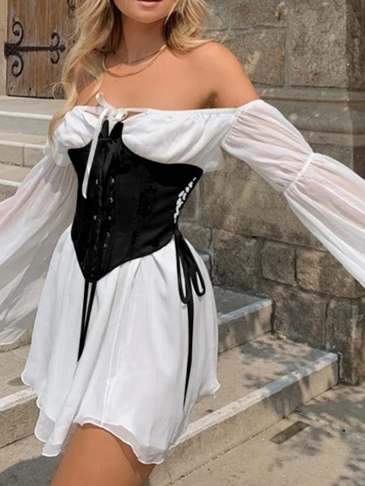 Vestido Corset Puff