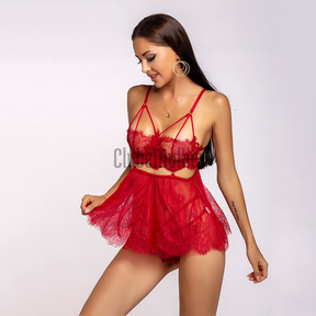 Camisola Lingerie Cinta Liga