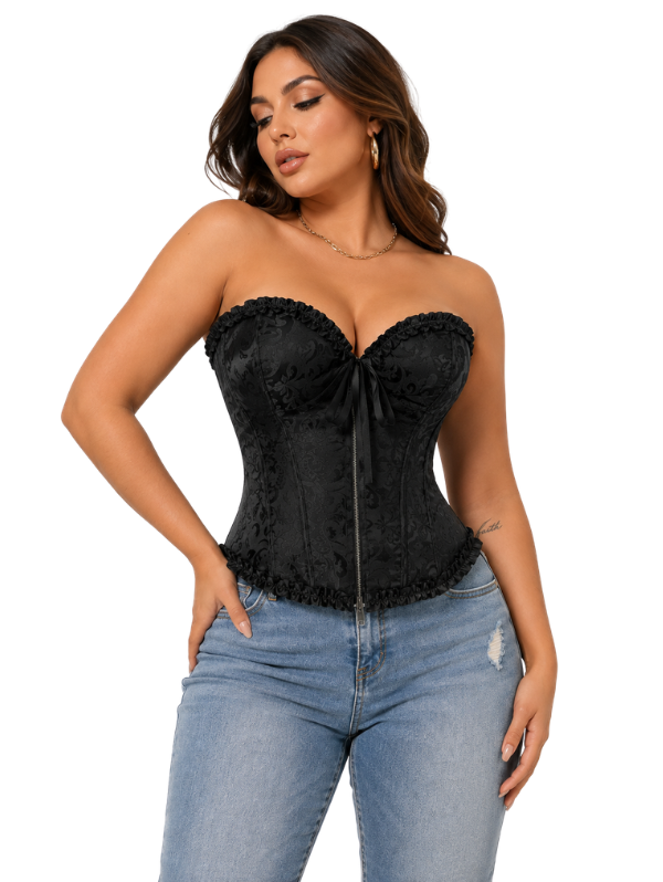 Espartilho Lingerie c/ Zíper