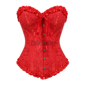 Espartilho Lingerie Vermelho / P 2 Anos De Garantia