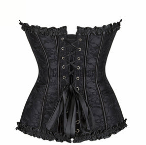 Espartilho Lingerie Floral 2 Anos De Garantia