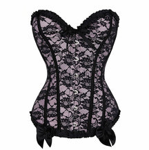 Espartilho Lingerie Floral 2 Anos De Garantia