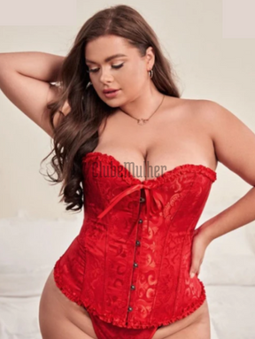 Espartilho Plus Size Lingerie 2 Anos De Garantia