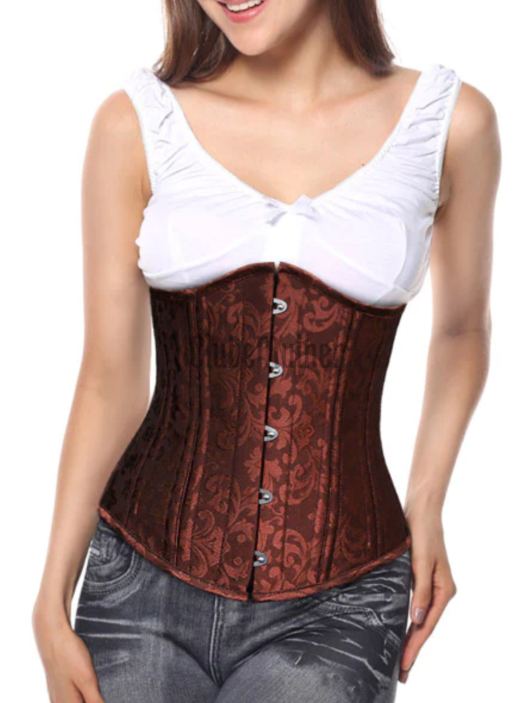 Espartilho Underbust Premium Com Barbatanas De Aço 2 Anos Garantia