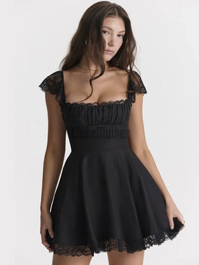 Vestido Corset Com Renda